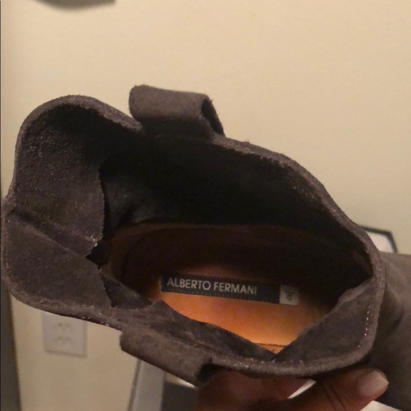 Alberto Fermani Chiara Slouchy Suede Ankle Boot - Picture 6 of 6